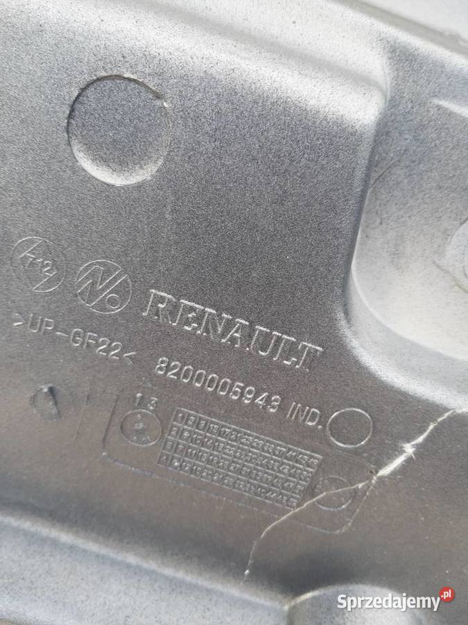 RENAULT ESPACE IV KLAPA BAGAŻNIKA TYŁ 8200005943 Trzciel