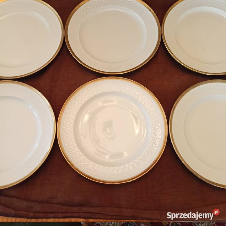 Płytkie talerze obiadowe SELTMANN BAVARIA 6 śląskie Mikołów