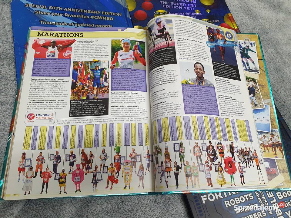 Guinness World Records zestaw 4 albumów język Gdynia