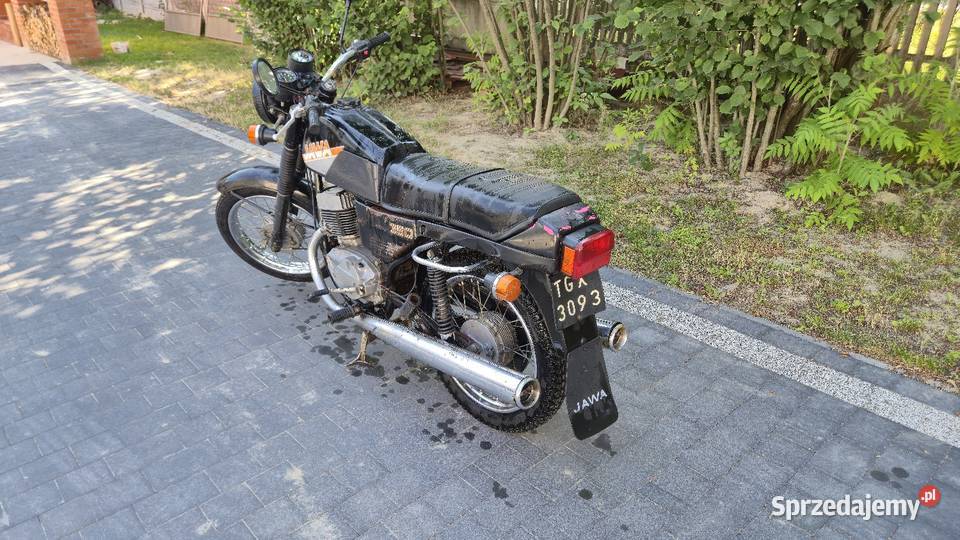 Jawa 350 zarejestrowana manualna