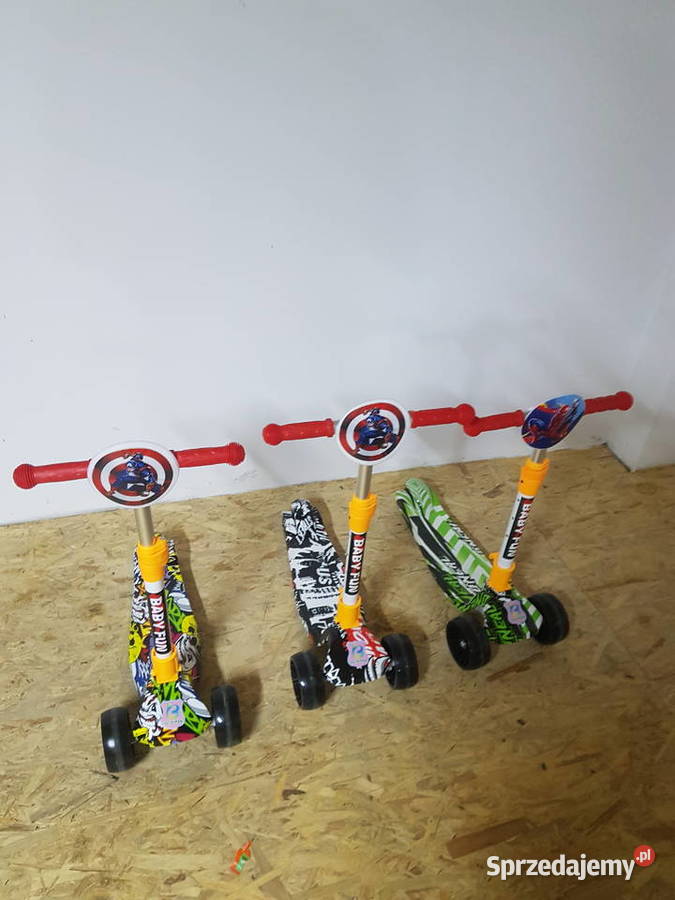 HULAJNOGA TRÓJKOŁOWA BALANSOWA super bohater