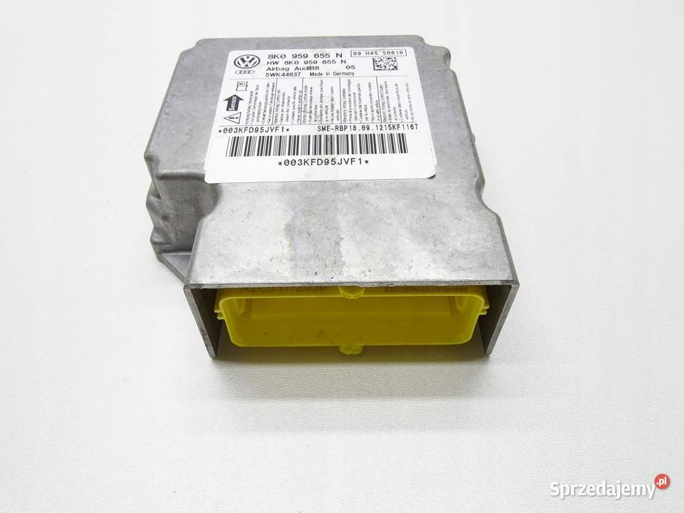 MODUŁ SENSOR STEROWNIK AIRBAG 8K0959655N AUDI A4 sprzedam