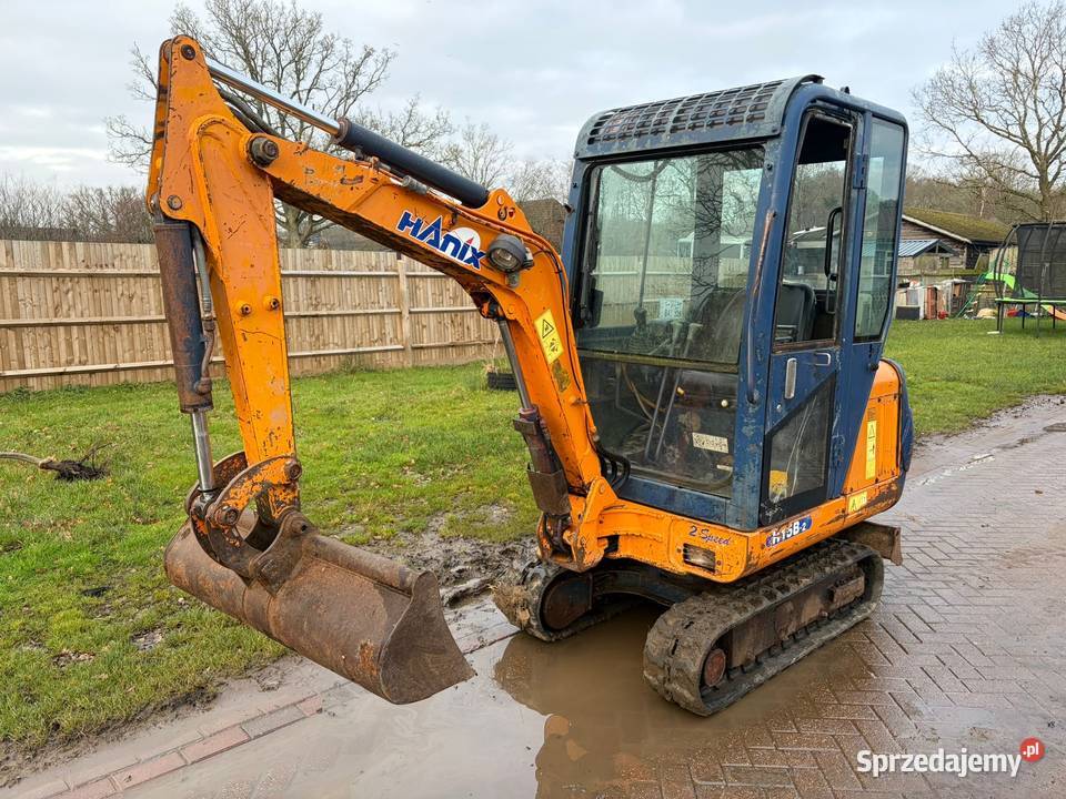 Mini koparka Hanix łódzkie Wieluń