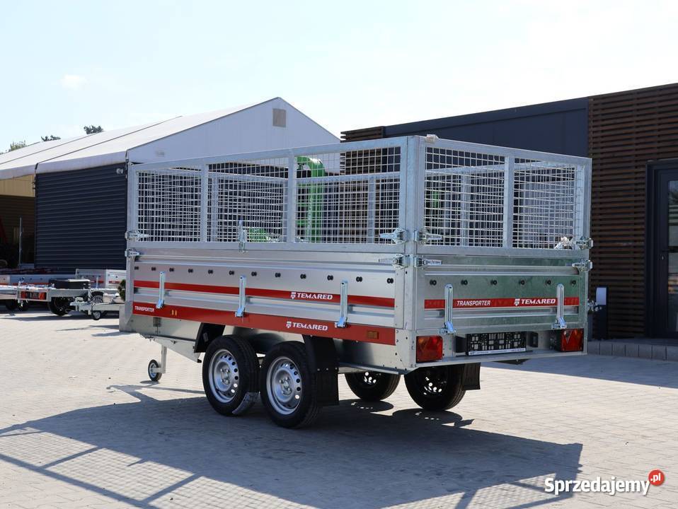 Przyczepka dwuosiowa TEMARED TRANSPORTER 30152 z sprzedam