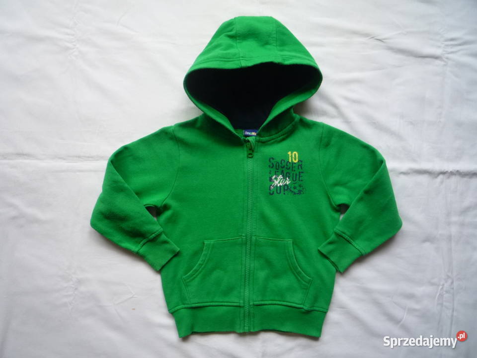Lupilu r 98104 Bluza zielona z kapturem