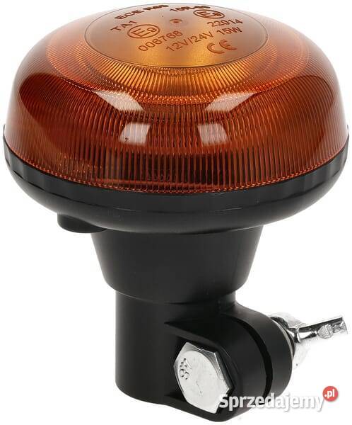Lampa błyskowa LED niska 15W 1224V pomarańczowa Kamionna