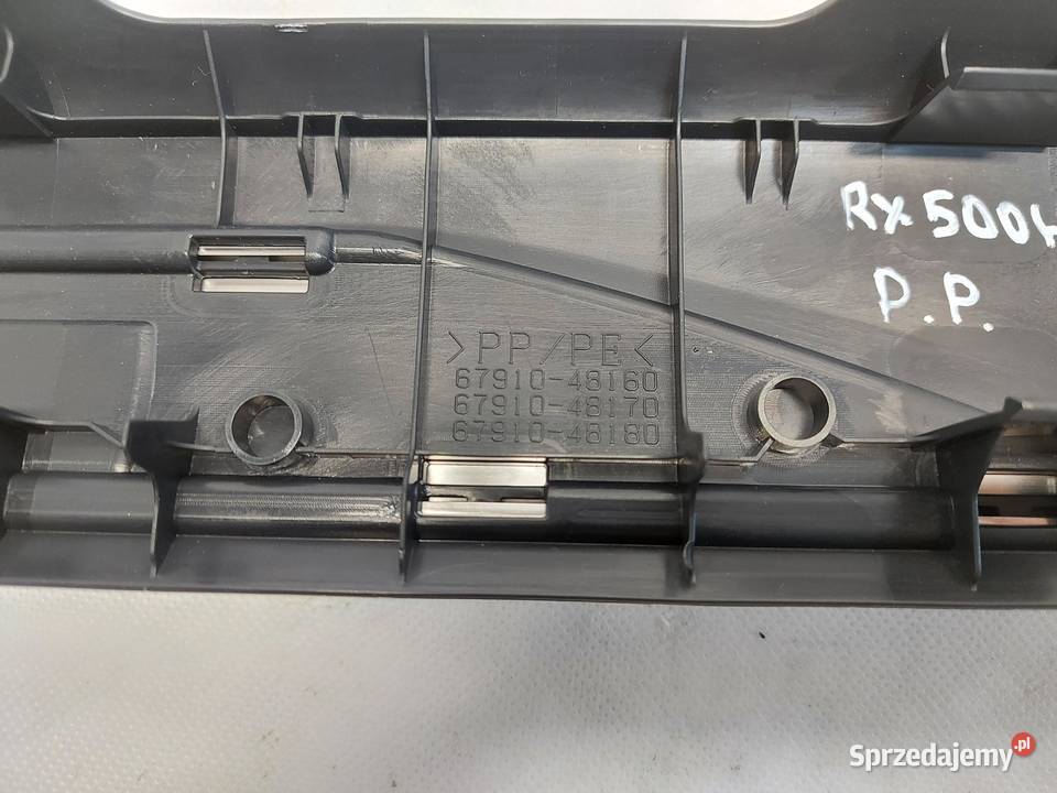 LEXUS RX500H V 5 2023 LISTWA PROGOWA PRAWY PRZÓD dolnośląskie