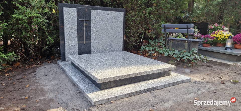 Nagrobek podwójny strzegomski impala 1450