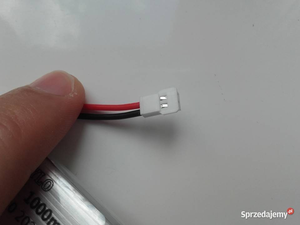 Akumulator LiPo 37V 1000mAh z wtyczą MX20 16g czerwony kujawsko-pomorskie Bydgoszcz sprzedam