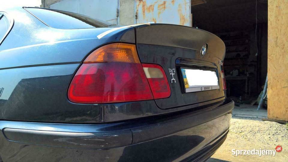 BMW E46 SEDAN CSL SPOILER LOTKA M3 CSL Otwock