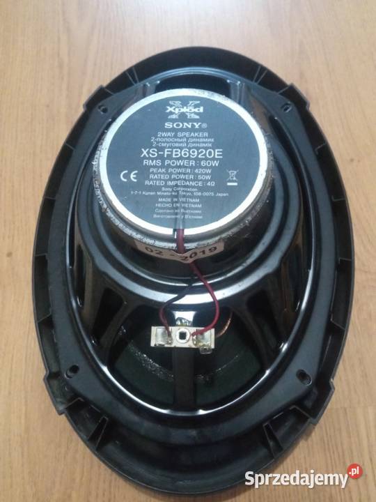 Sony XSFB6920E Głośnik samochodowy 60 W lubelskie