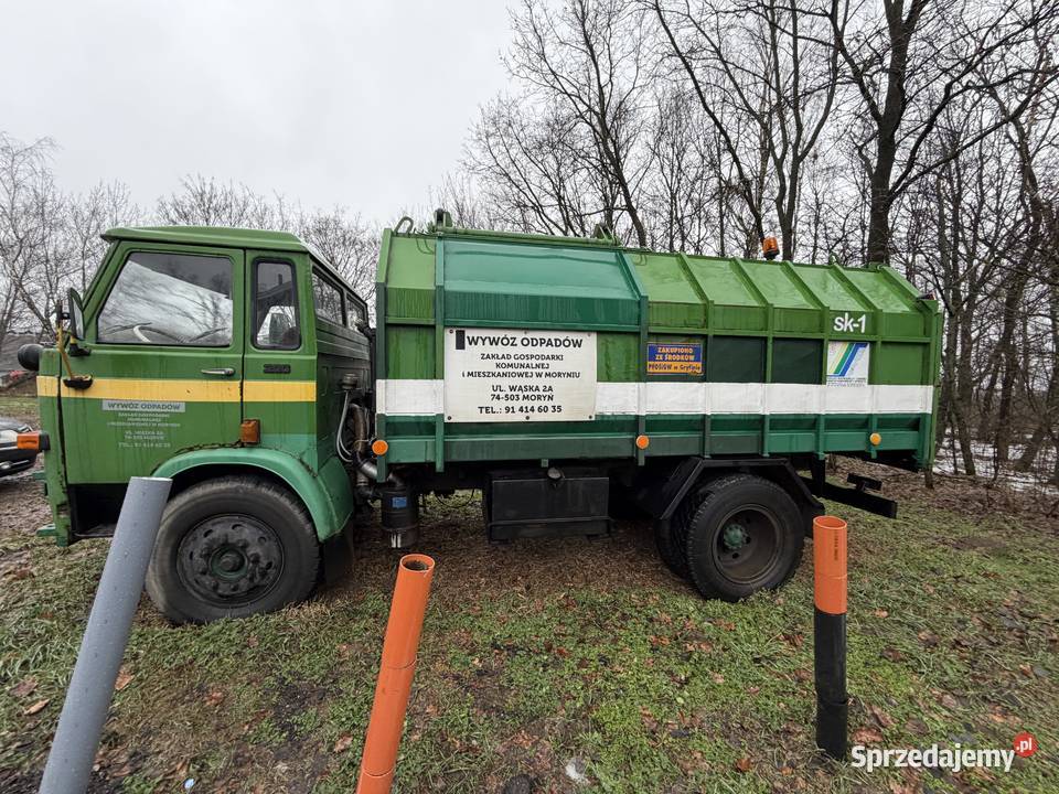 Star 28 śmieciarka z pługiem Grójec