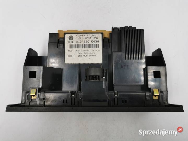 Panel Klimatyzacji Nawiewu Audi A3 8L Lift osobowe Wyszków
