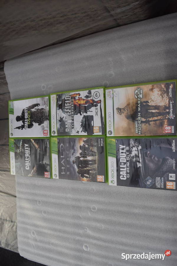 6 Gier Różnych XBOX 360Oryginał Olsztyn Wysyłka Gry na konsole sprzedam