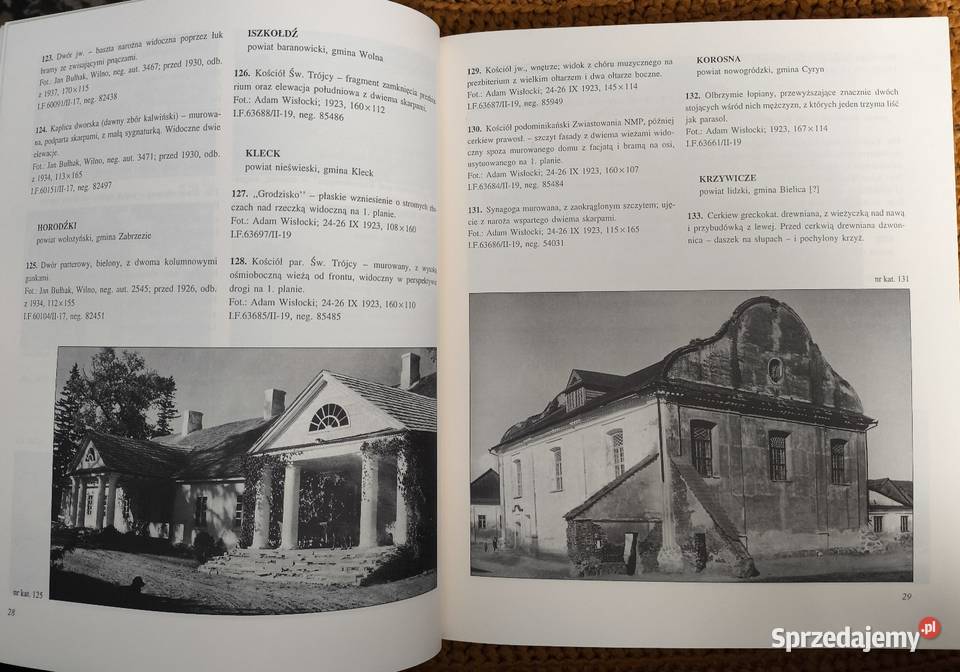 Kresy Katalog fotografii krajoznawczych ze