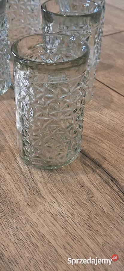 Kieliszki Ząbkowice z czasów PRL 3 wzory Porcelana i szkło Sulejów