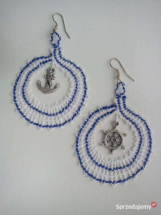 Kolczyki klockowe Wiśniowa