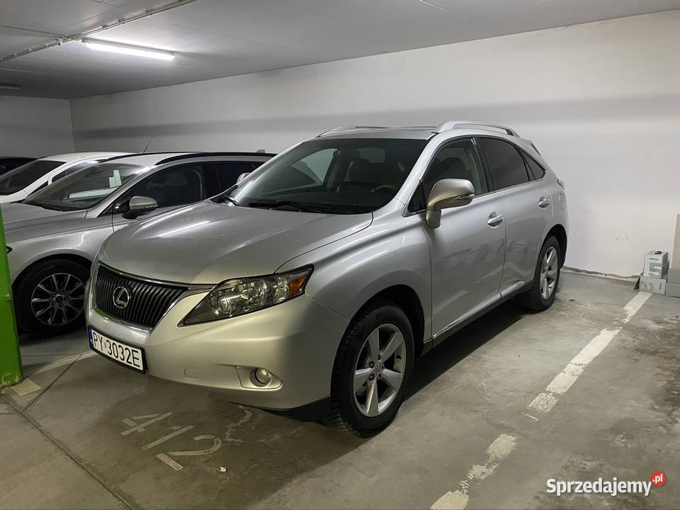 Lexus RX 350 35 V6 z LPG zadbany bezwypadkowy światła przeciwmgielne RX Poznań