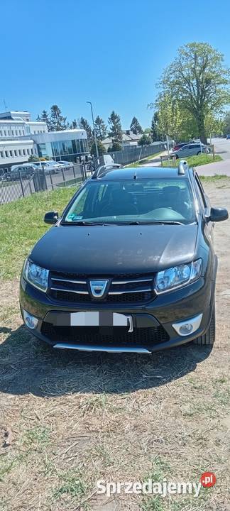 Dacia Sandero Stepway II Czarny 15 dCi 116650 skórzana tapicerka