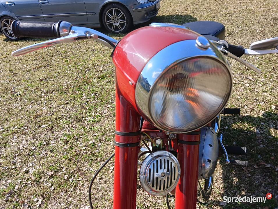 Jawa 175 podwójny wydech w świetnym stanie białe Jawa Motoryzacja Łask