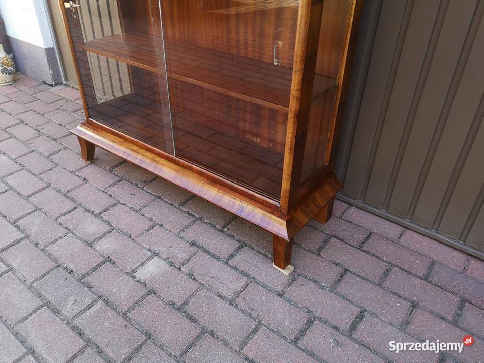 Witryna Serwantka Biblioteka ARTDECO Orzech sprzedam