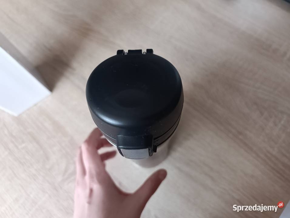 Kubek termiczny Secure 400 ml srebrny Kwidzyn