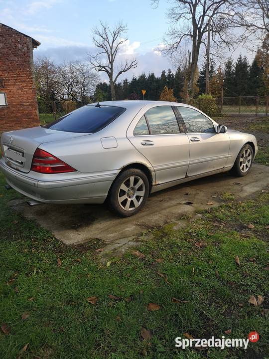 Mercedes s klasa 32cdi nieuszkodzony Klasa S Komorczyn