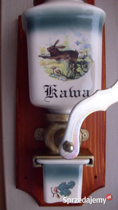 Młynek do kawy z zającem wiszący Świnoujście