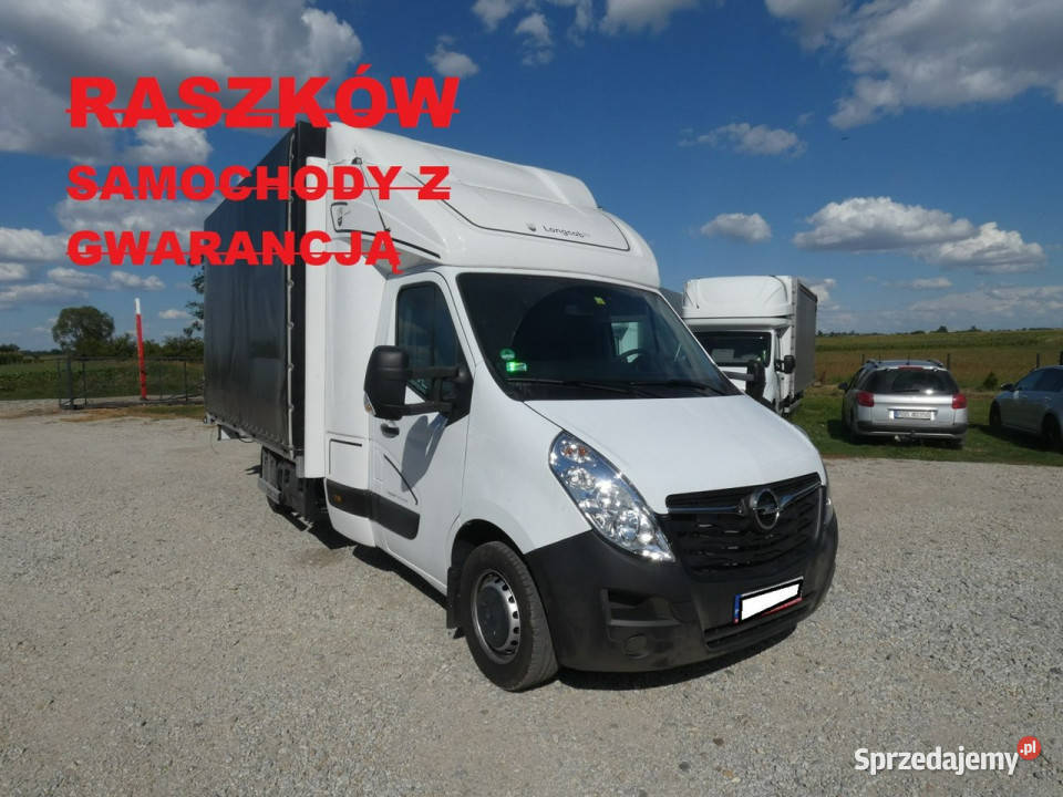 Opel Movano WEJKAMA TWICAB plandeka 10 ep 70000km Raszków