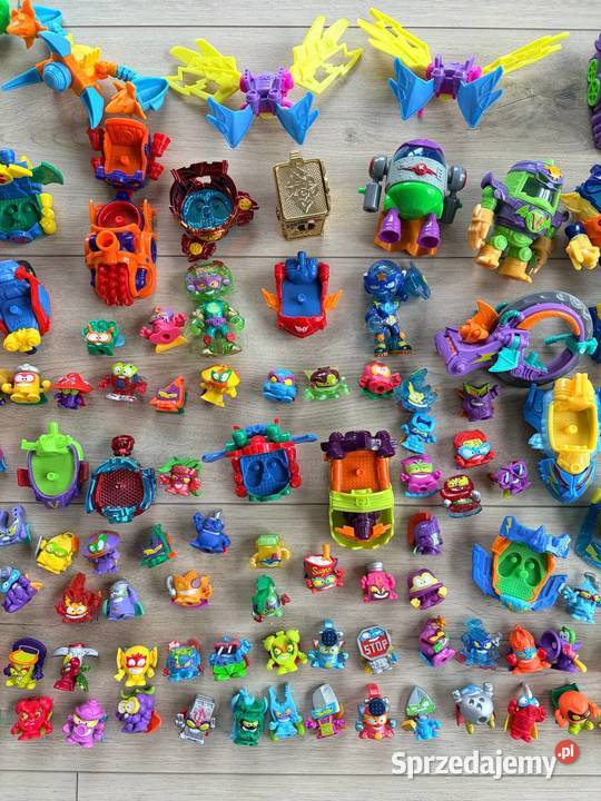 Duży zestaw SuperThings SuperZings figurki Kraków
