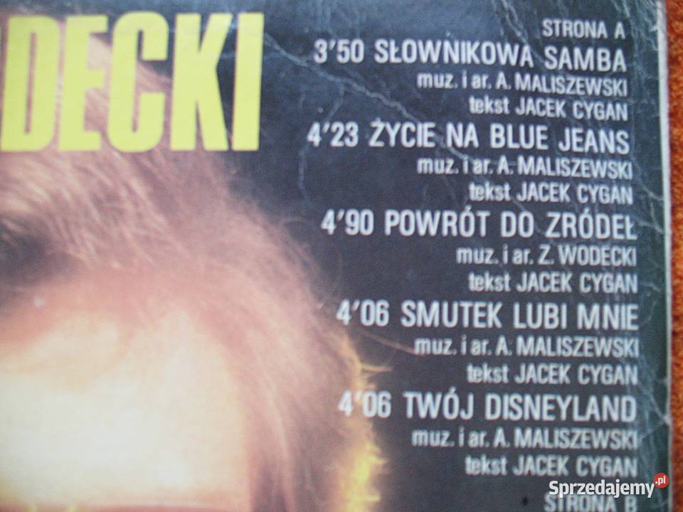 Zbigniew Wodecki Dusze kobiet Płyty ze strychu Siedlce