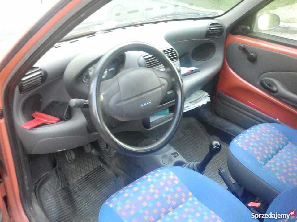 Fiat SEICENTO 1998 r sprzedam czerwony