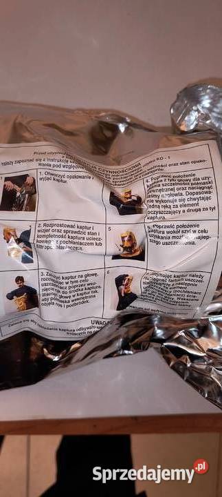 Kaptur ucieczkowy maskpol z filtrem Katowice sprzedam