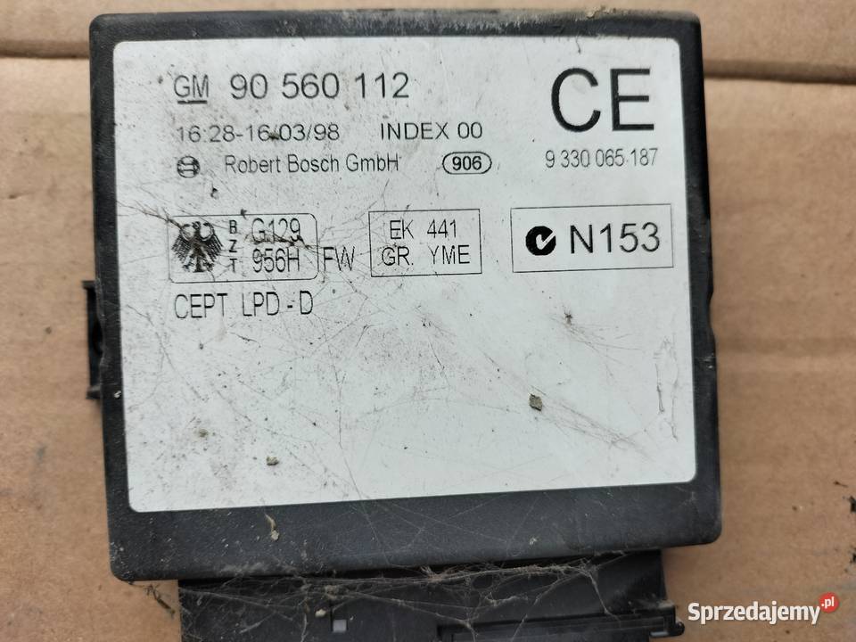 OPEL ASTRA G Sterownik Moduł Komfortu 90560112 Części Kamień-Kolonia
