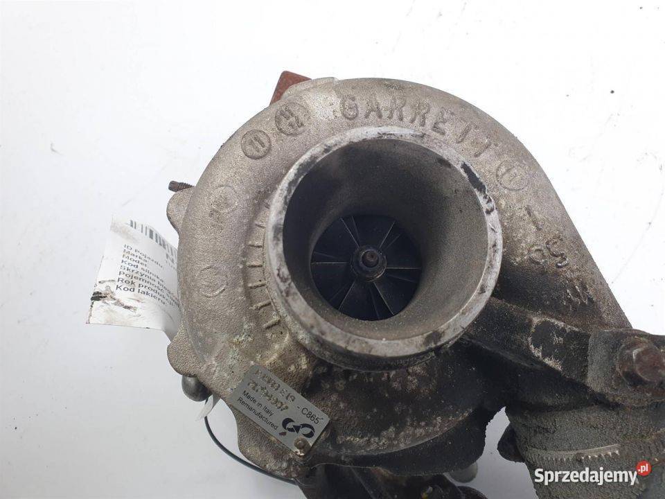 TURBOSPRĘŻARKA FIAT DUCATO III 71794937 Pozostałe Lipno