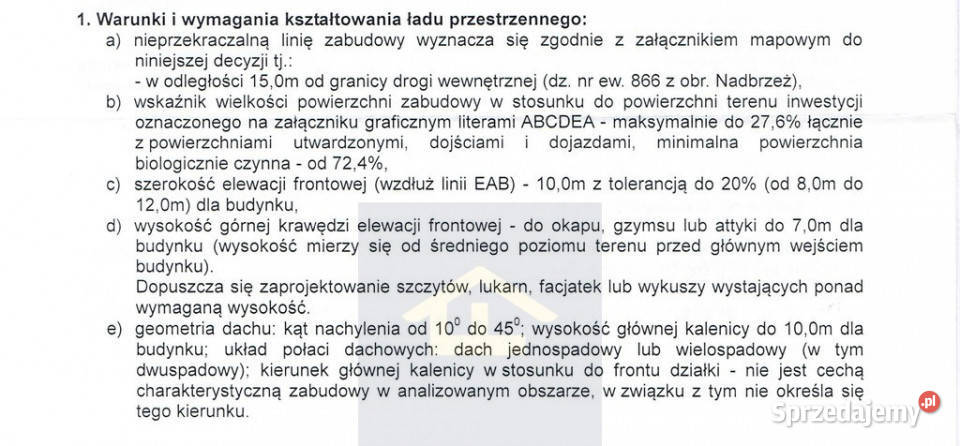Działka w Nadbrzeżu mazowieckie