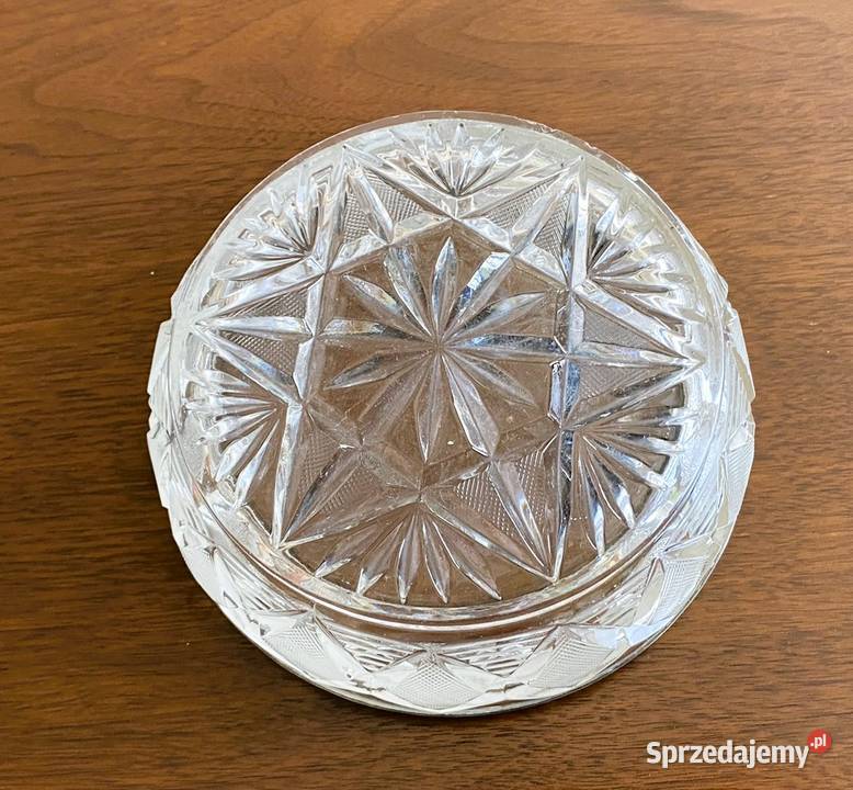 FH Hefra kryształowa salaterka posrebrzana Warszawa