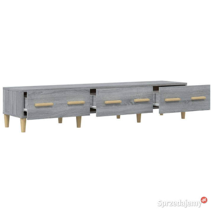 Szafka pod telewizor szary dąb sonoma 150x345x30 mazowieckie Warszawa
