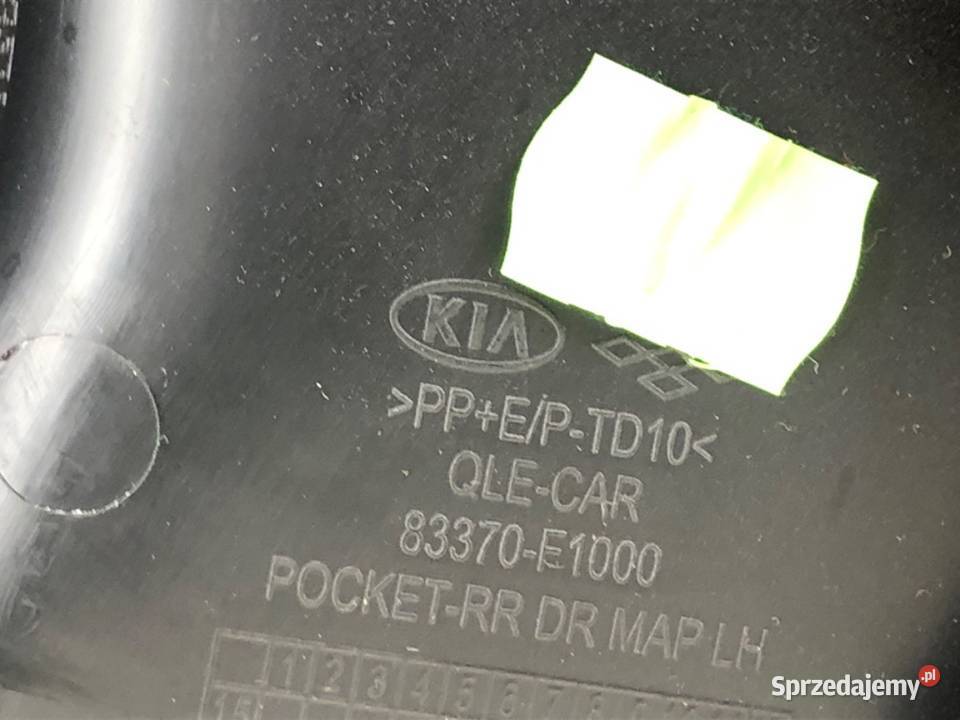 BOCZEK DRZWI LEWY TYŁ KIA SPORTAGE IV SUV osobowe sprzedam