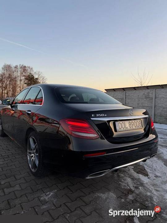 Mercedes Klasa E Hybryda 286 2018r Faktura VAT Dobroszyce sprzedam