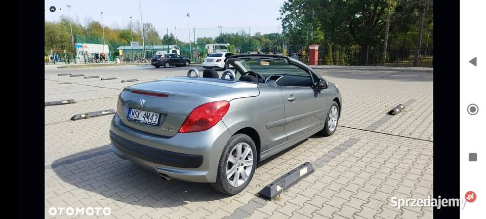 Peugeot 207cc Rok produkcji 2008 Podbiel