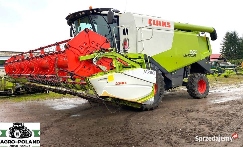 Claas LEXION 660 2013 2326 H VARIO 750 NOWSZY nieuszkodzony dolnośląskie
