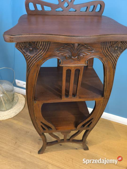 Piękna funkcjonalna konsolka stolikdrewno łódzkie Łódź