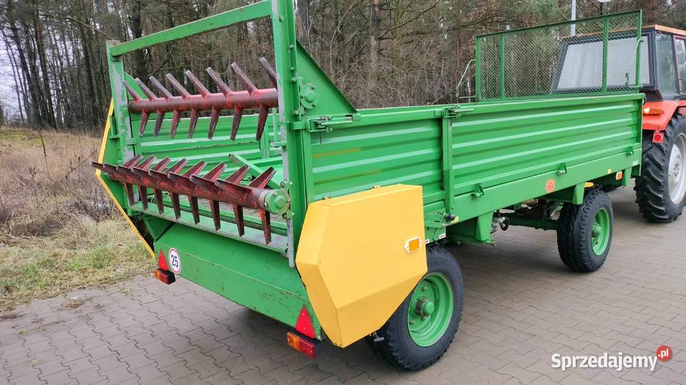 Rozrzutnik obornika dwuosiowy Czarna Białostocka Łuków