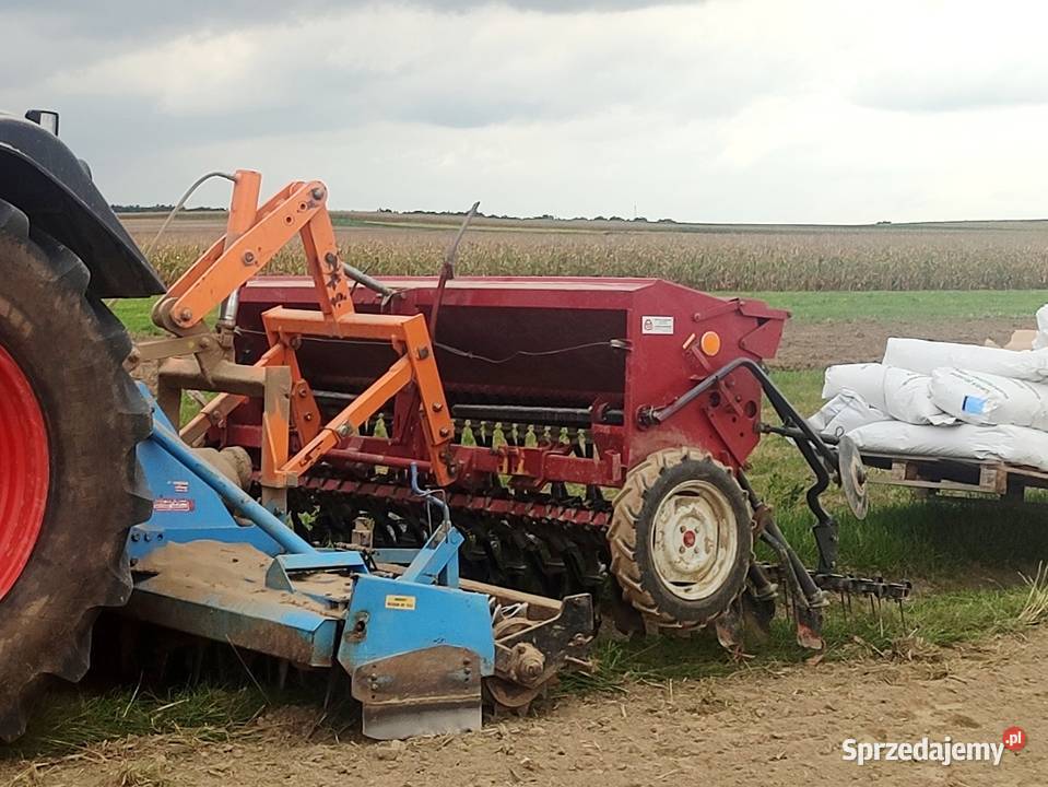 Zestaw uprawowo siewny 3m siewnik pierwszego Łowkowice