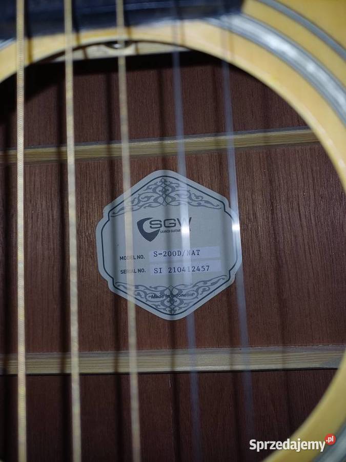 Gitara akustyczna Ilość strun 6 opolskie