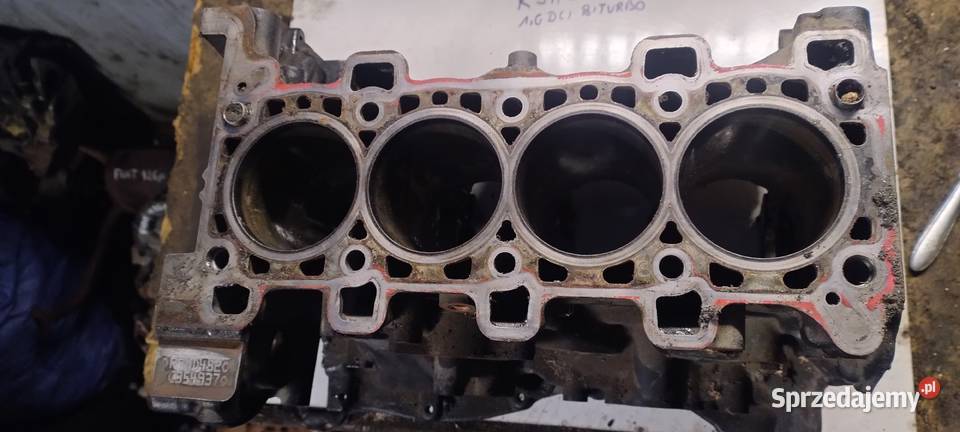 RENAULT TAFIC III 16DCI biturbo R9MD452 blok świętokrzyskie Kielce