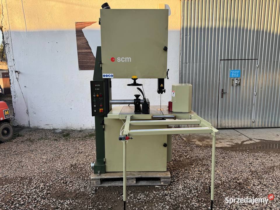 Piła taśmowa rozdzielcza SCM R800 Kalwaria Zebrzydowska