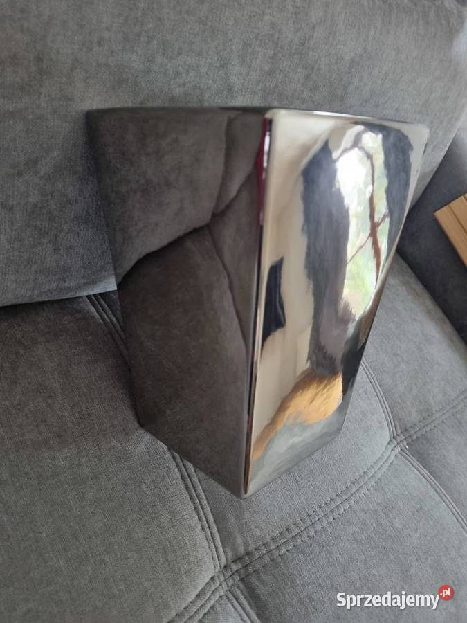 Srebrna osłonka na doniczkę Polnix Moon Lublin