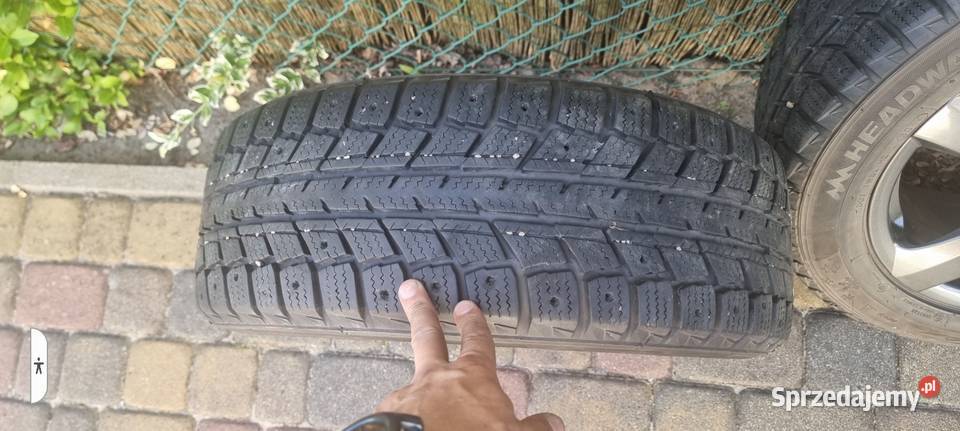 Alufelgi 16 cal 5x112 opony zimowe 2055516 Samochodowe Trzebiatów sprzedam